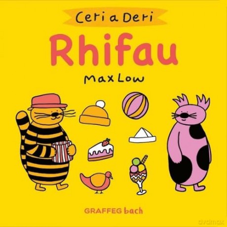 Ceri a Deri: Rhifau - Max Low [KSIĄŻKA]