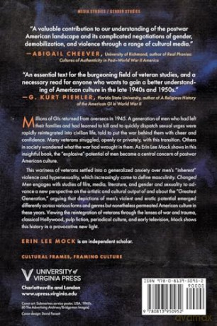 Changed Men: Veterans in American Popular Culture After World War II (Cultural Frames, Framing Culture) [KSIĄŻKA]