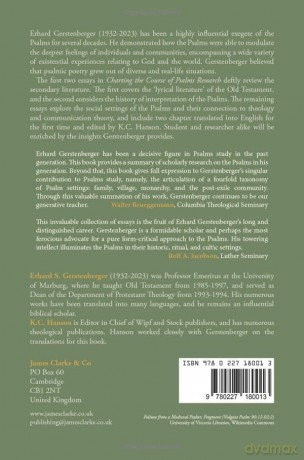 Charting the Course of Psalms Research: Essays on the Psalms, Volume I - Erhar Gerstenberger [KSIĄŻKA]