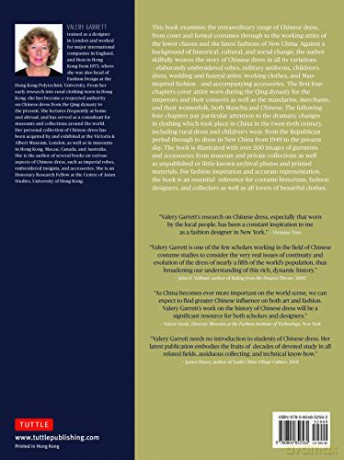 Chinese Dress: From the Qing Dynasty to the Present Day - Valery Garrett [KSIĄŻKA]