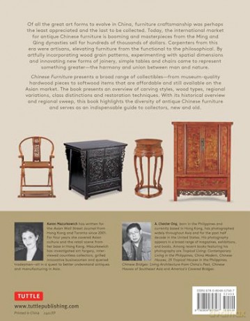 Chinese Furniture: A Guide to Collecting Antiques - Karen Mazurkewich [KSIĄŻKA]