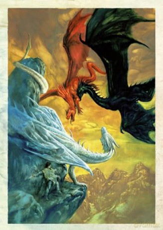 CIRUELO, LORD of the Dragons: FAIRIES AND DRAGONS - Cabral [KOMIKS]