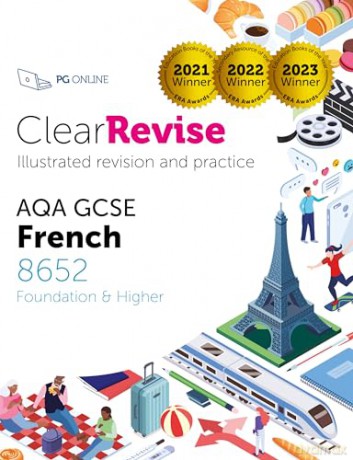 ClearRevise AQA GCSE French (Higher and Foundation): Illustrated Revision and Practice (ClearRevise AQA GCSE French 8692): Foundation and Higher [KSIĄŻKA]