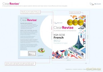 ClearRevise AQA GCSE French (Higher and Foundation): Illustrated Revision and Practice (ClearRevise AQA GCSE French 8692): Foundation and Higher [KSIĄŻKA]