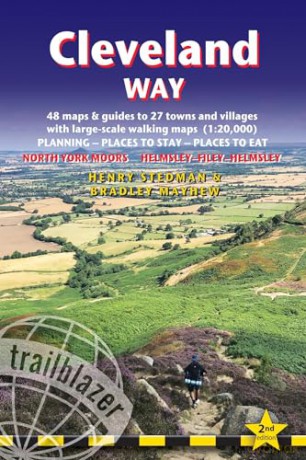 Cleveland Way: North York Moors, Two-Way Guide: Helmsley-Filey-Helmsley, Planning, Places to Stay, Places to Eat (Trailblazer British Walking Guides): Two-way guide: Helmsley to Filey to Helmsley - Henry Stedman [KSIĄŻKA]