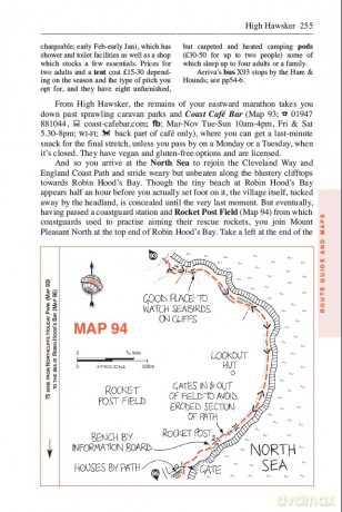 Cleveland Way: North York Moors, Two-Way Guide: Helmsley-Filey-Helmsley, Planning, Places to Stay, Places to Eat (Trailblazer British Walking Guides): Two-way guide: Helmsley to Filey to Helmsley - Henry Stedman [KSIĄŻKA]
