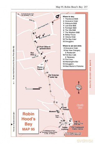 Cleveland Way: North York Moors, Two-Way Guide: Helmsley-Filey-Helmsley, Planning, Places to Stay, Places to Eat (Trailblazer British Walking Guides): Two-way guide: Helmsley to Filey to Helmsley - Henry Stedman [KSIĄŻKA]