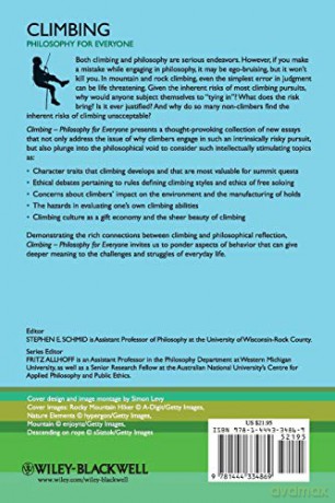Climbing - Philosophy for Everyone: Because It's There: 12 - Fritz Allhoff [KSIĄŻKA]