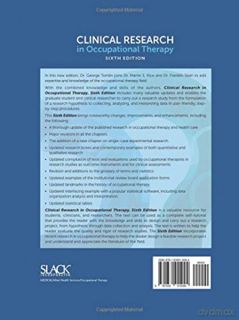 Clinical Research in Occupational Therapy, Sixth Edition - Martin S. Rice [KSIĄŻKA]