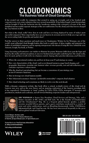 Cloudonomics: The Business Value of Cloud Computing, + Website - Joe Weinman [KSIĄŻKA]