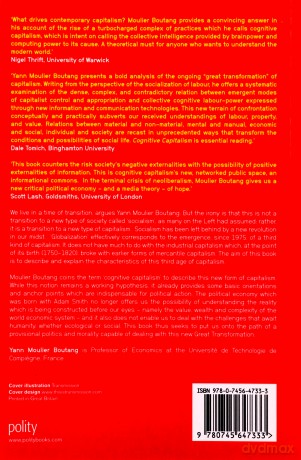 Cognitive Capitalism - Yan Moulier-Boutang [KSIĄŻKA]
