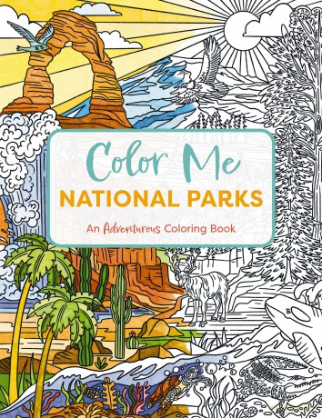 Color Me National Parks: An Adventurous Coloring Book - Cider Mill Press [KSIĄŻKA]