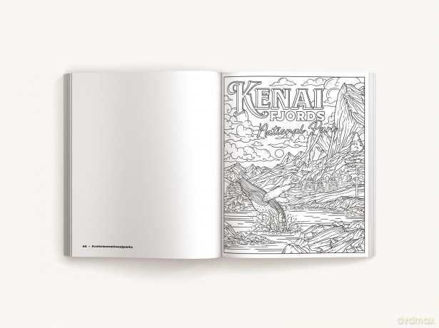 Color Me National Parks: An Adventurous Coloring Book - Cider Mill Press [KSIĄŻKA]