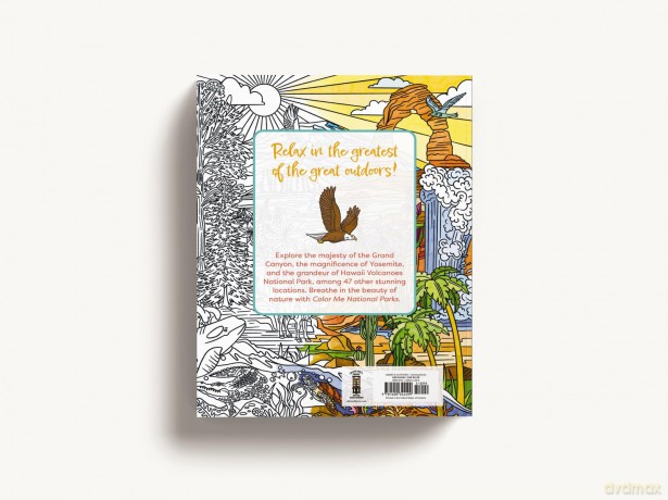 Color Me National Parks: An Adventurous Coloring Book - Cider Mill Press [KSIĄŻKA]