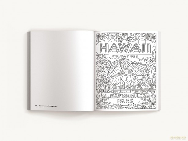 Color Me National Parks: An Adventurous Coloring Book - Cider Mill Press [KSIĄŻKA]