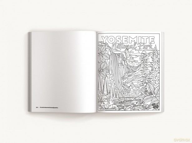 Color Me National Parks: An Adventurous Coloring Book - Cider Mill Press [KSIĄŻKA]