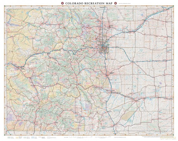 Colorado Recreation Map