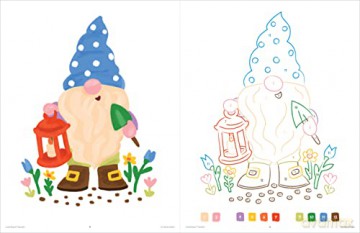 ColorMaps: Garden: Color-Coded Patterns Adult Coloring Book (ColorMaps): 5 - Olivia Gibbs [KSIĄŻKA]