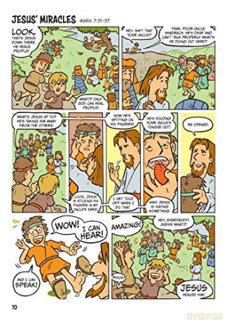 Colouring Jesus: Colour Your Own Bible Comics! (Colouring Bible Comics) - Gillett [KSIĄŻKA]