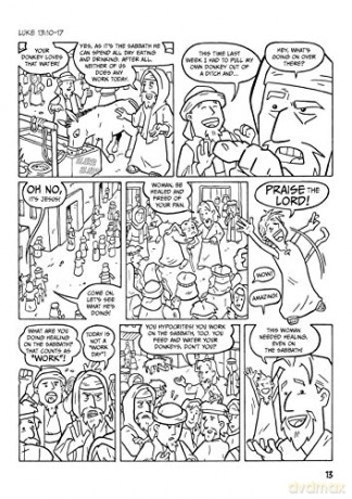 Colouring Jesus: Colour Your Own Bible Comics! (Colouring Bible Comics) - Gillett [KSIĄŻKA]