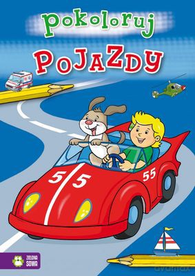 Pokoloruj Pojazdy [KSIĄŻKA]
