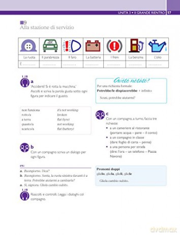 Contatti 2 Italian Intermediate Course 2nd Edition revised: Coursebook and CDs - Mariolina Freeth [KSIĄŻKA]