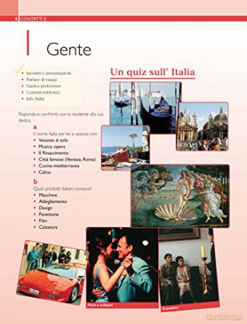 Contatti 2 Italian Intermediate Course 2nd Edition revised: Coursebook and CDs - Mariolina Freeth [KSIĄŻKA]