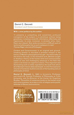 Content and Consciousness (Routledge Classics) - Daniel C Dennett [KSIĄŻKA]