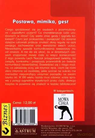 Postawa Mimika Gest - Lech Tkaczyk [KSIĄŻKA]