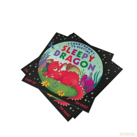Countdown to Bedtime Sleepy Dragon: Help young children ease into their sleep routine with this magical new illustrated counting book series! - Candy Bee [KSIĄŻKA]