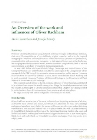 Countryside History: Essays in honour of Oliver Rackham: The Life and Legacy of Oliver Rackham - Ian D. Rotherham [KSIĄŻKA]