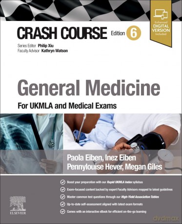 Crash Course General Medicine: For UKMLA and Medical Exams - Inez Eiben [KSIĄŻKA]