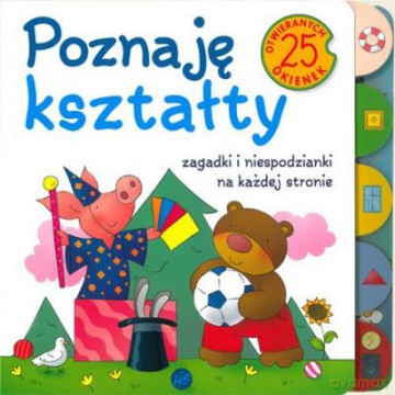 Poznaję Kształty 25 Okienek [KSIĄŻKA]