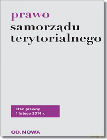 Prawo Samorządu Terytorialnego 01.02.2014 Br - Anna Wyciszczak [KSIĄŻKA]