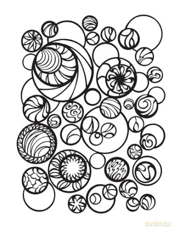 Creative Haven Harmony Coloring Book (Adult Coloring Books: Calm) - Miryam Adatto [KSIĄŻKA]