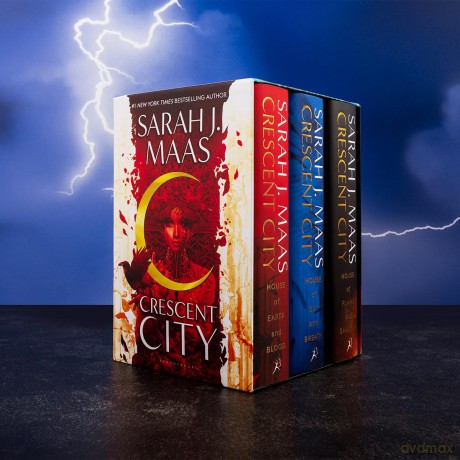 Crescent City Hardcover Box Set: Devour all three books in the SENSATIONAL Crescent City series - Sarah J Maas [KSIĄŻKA]