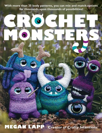 Crochet Monsters: With more than 35 body patterns and options for horns, limbs, antennae and so much more, you can mix and match options for thousands upon thousands of possibilities! - Megan Lapp [KSIĄŻKA]