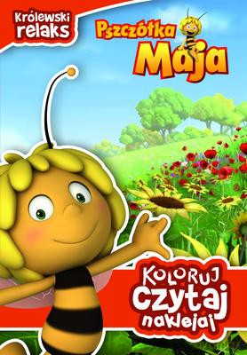 Pszczółka Maja Koloruj Czytaj Naklejaj [KSIĄŻKA]