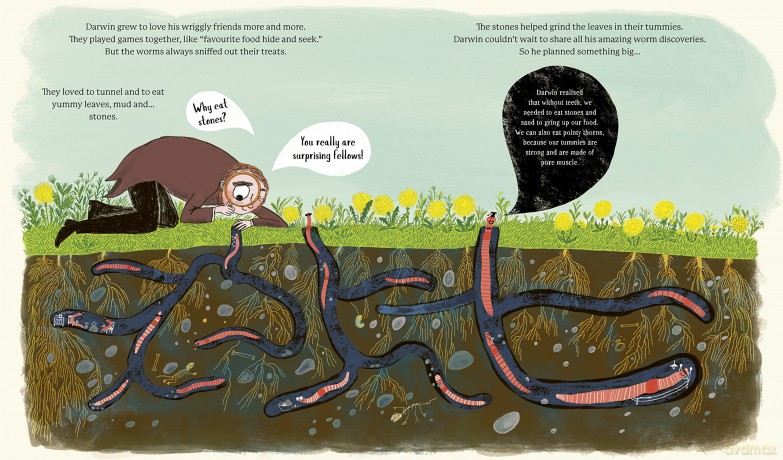 Darwin's Super-Pooping Worm Spectacular - Polly Owen [KSIĄŻKA]