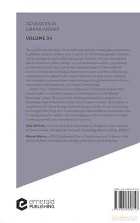 Data Curation and Information Systems Design from Australasia: Implications for Cataloguing of Vernacular Knowledge in Galleries, Libraries, Archives, and Museums: 54 (Advances in Librarianship, 54) - Julie Nichols [KSIĄŻKA]