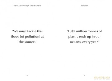David Attenborough Lines to Live By: Embrace the wonder of your world - Pop Press [KSIĄŻKA]