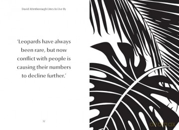 David Attenborough Lines to Live By: Embrace the wonder of your world - Pop Press [KSIĄŻKA]