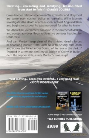 Deadly Secrecy (1) (Willie Morton Scottish political thriller) - Andrew Scott [KSIĄŻKA]