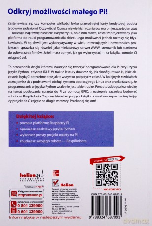 Raspberry Pi Przewodnik Dla Programistów Pythona - Simon Monk [KSIĄŻKA]