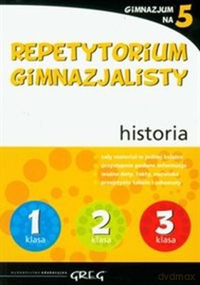 Repetytorium Gimnazjalisty Historia [KSIĄŻKA]