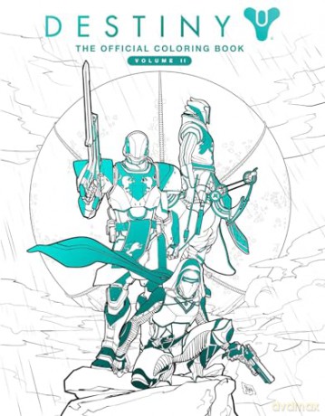 Destiny: The Official Coloring Book Volume II - Ze Carlos [KSIĄŻKA]