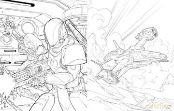Destiny: The Official Coloring Book Volume II - Ze Carlos [KSIĄŻKA]