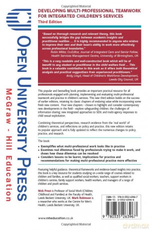 Developing Multiprofessional Teamwork For Integrated Children's Services: Research, Policy, Practice - Nick Frost [KSIĄŻKA]