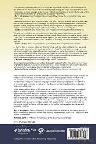 Developmental Science: An Advanced Textbook - Marc H. Bornstein [KSIĄŻKA]