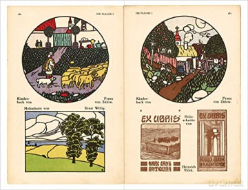 Die Fläche: Design and Lettering of the Vienna Secession, 1902-1911 - Reynol Silverthorne [KSIĄŻKA]